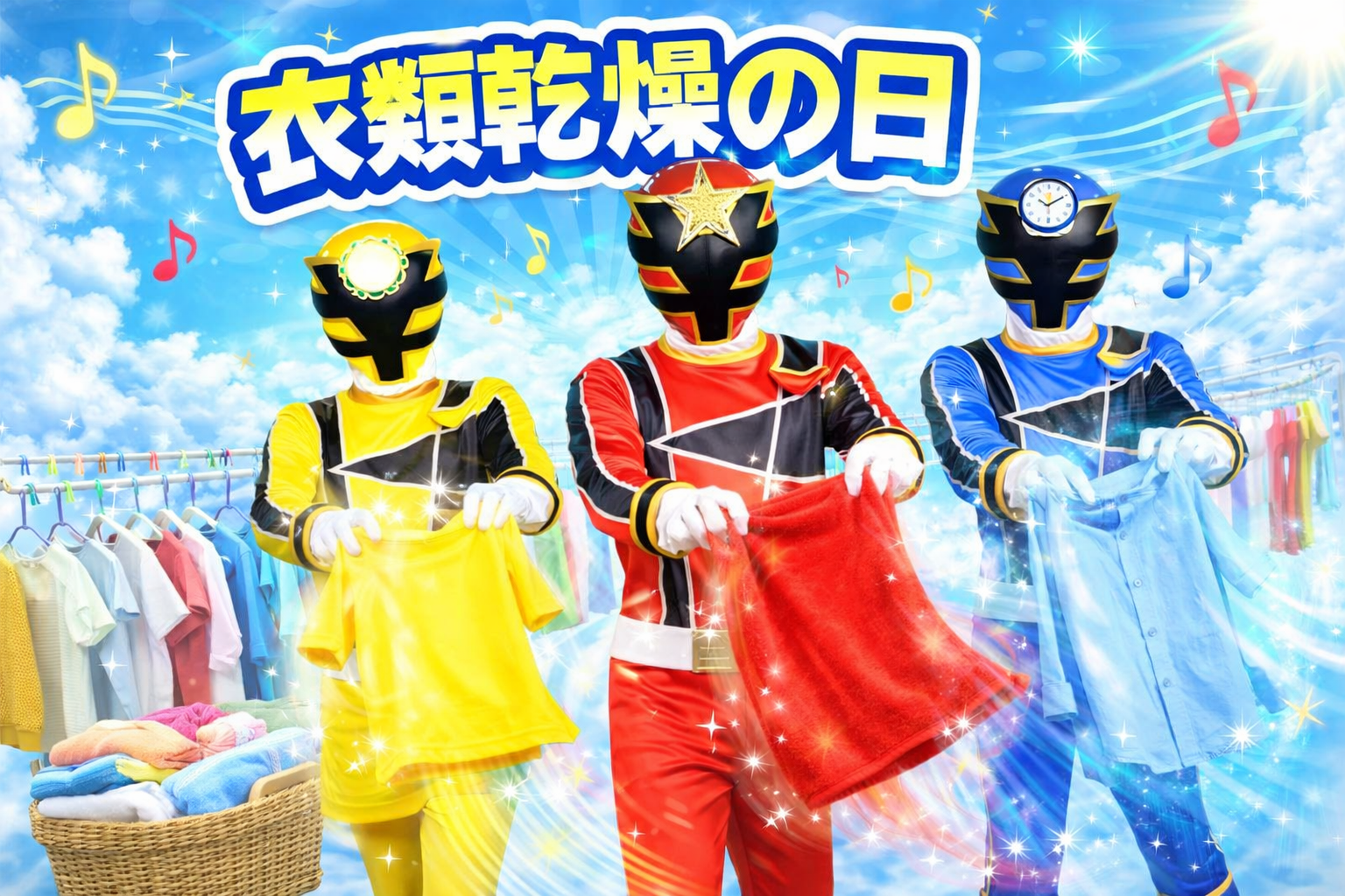 衣類乾燥機の日！