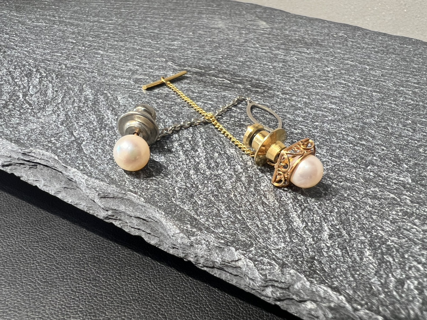 本真珠のタイタック お買取りさせていただきました！