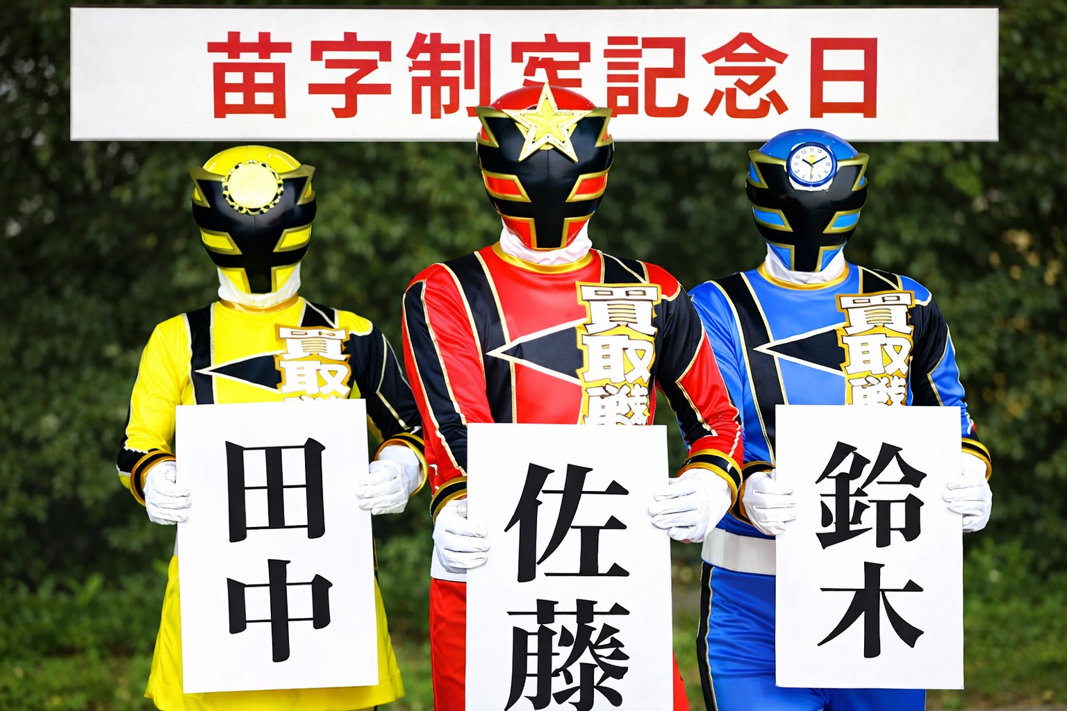 苗字制定記念日！