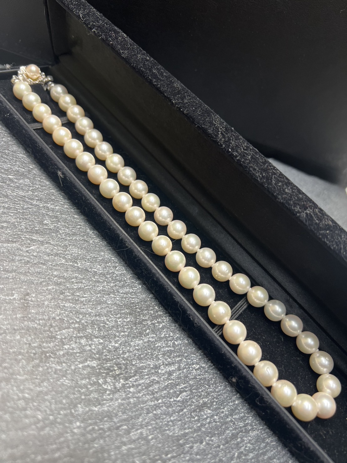 パールのネックレスを買わせていただきました！！