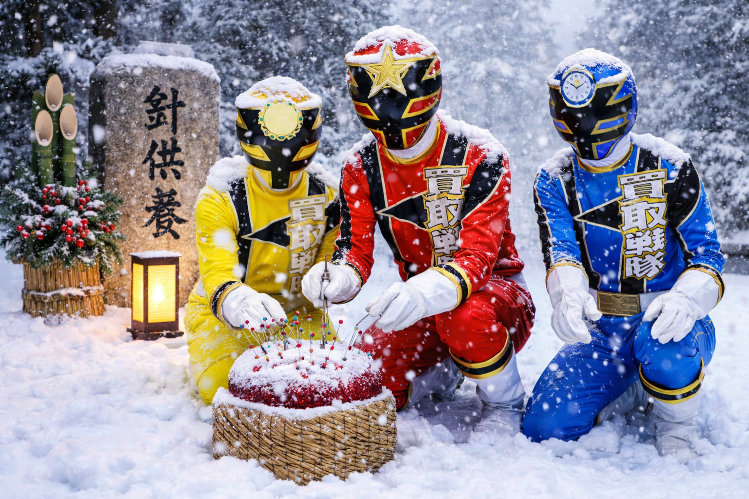 針供養の日！そして雪！