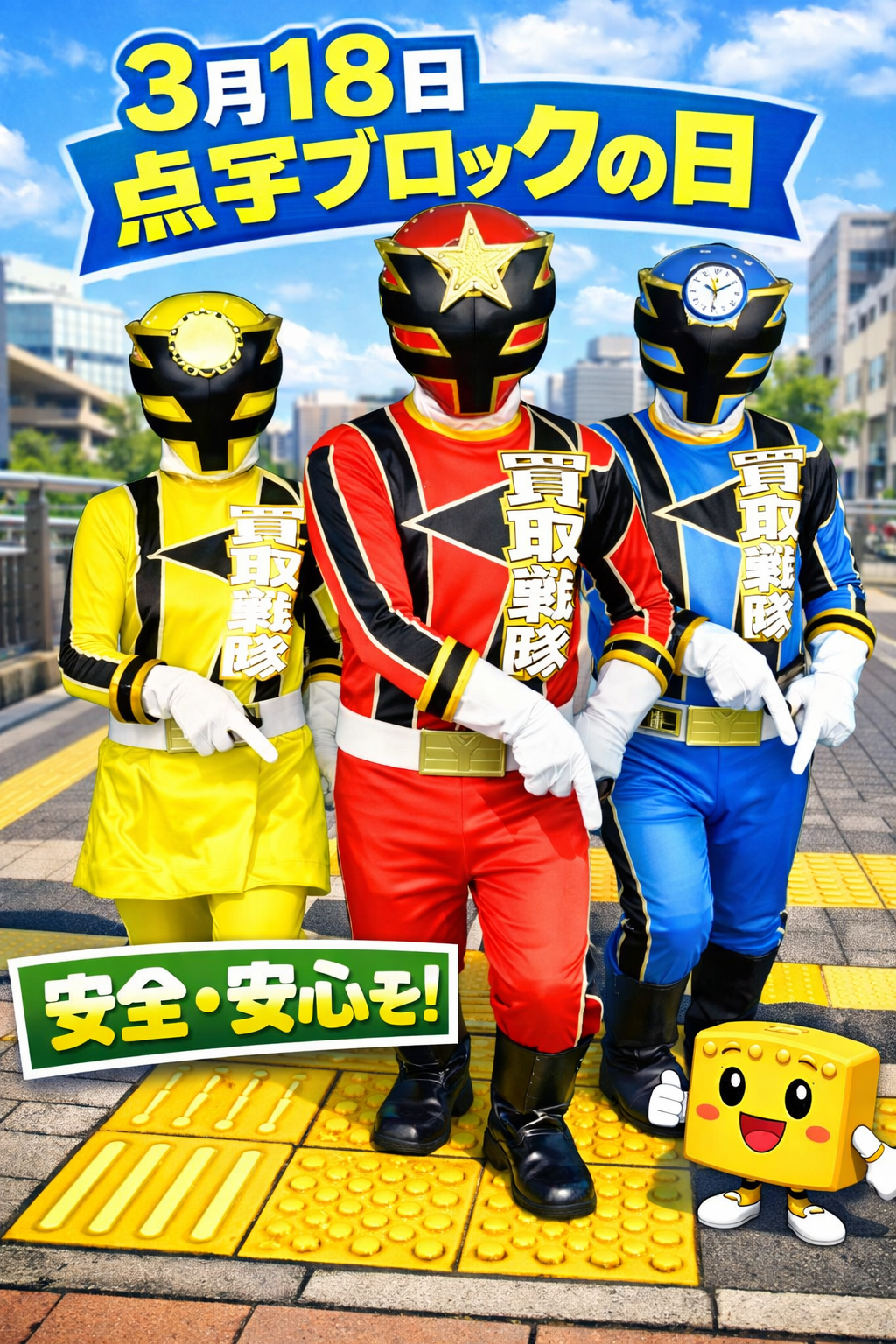 点字ブロックの日！！