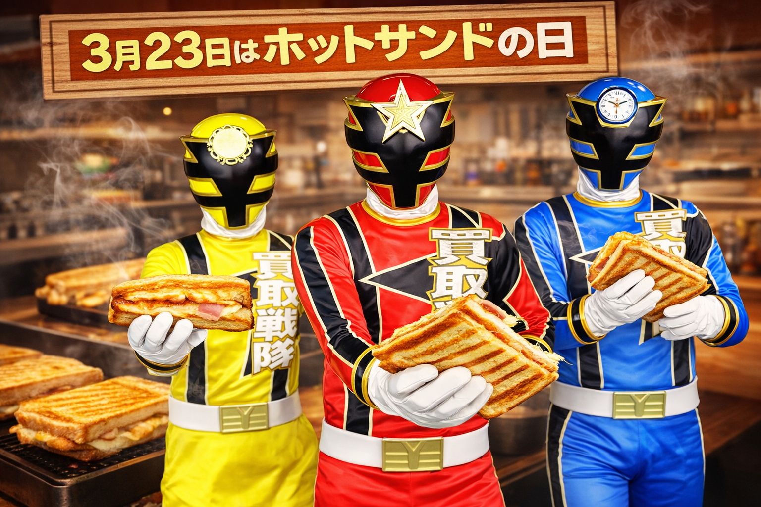 ホットサンドの日