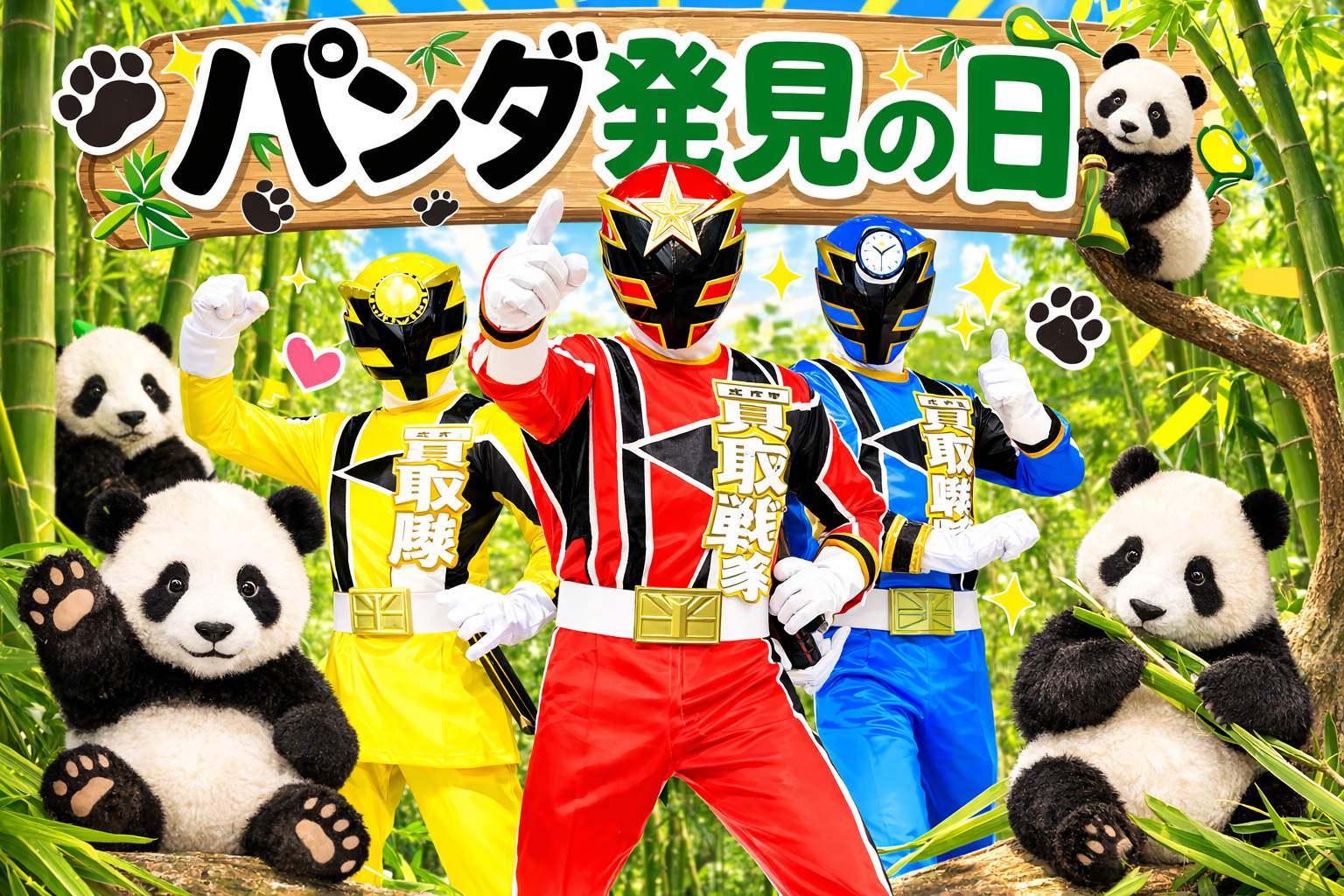 パンダ発見の日！！