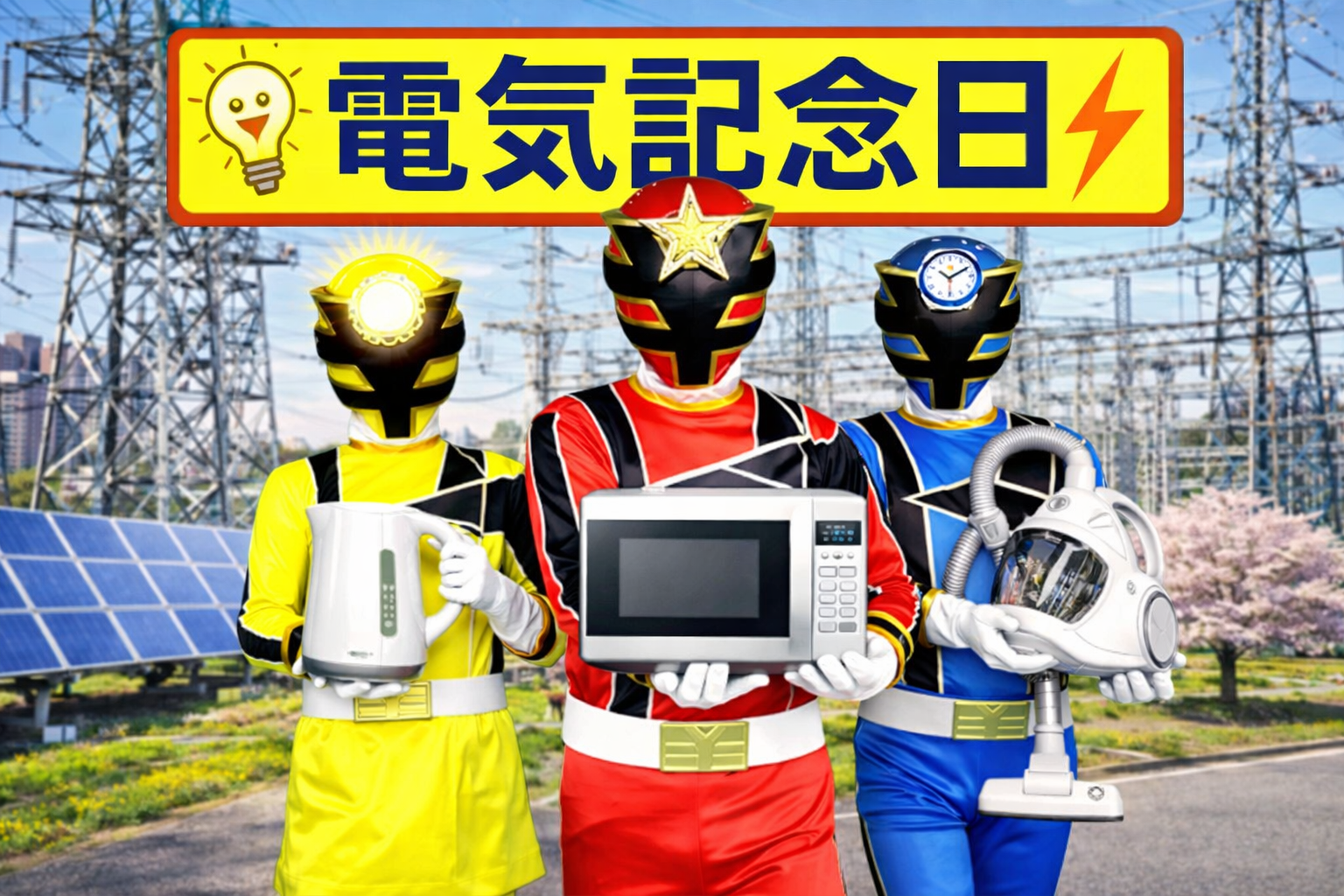 電気記念日！！！