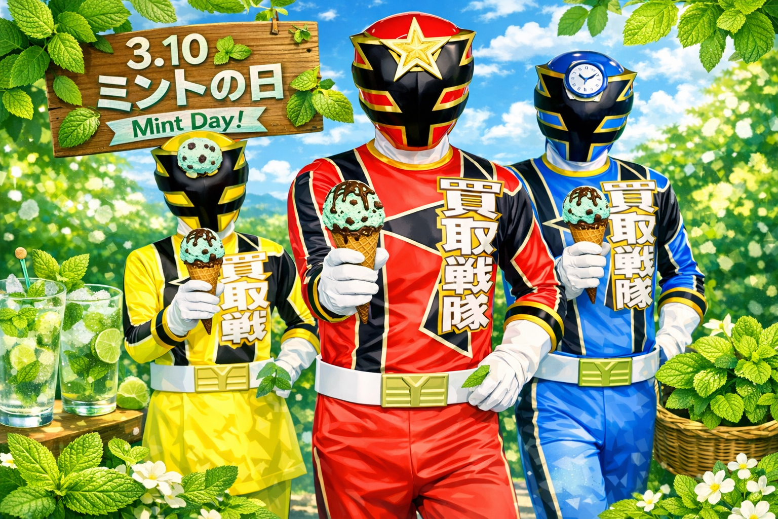 ミントの日！！