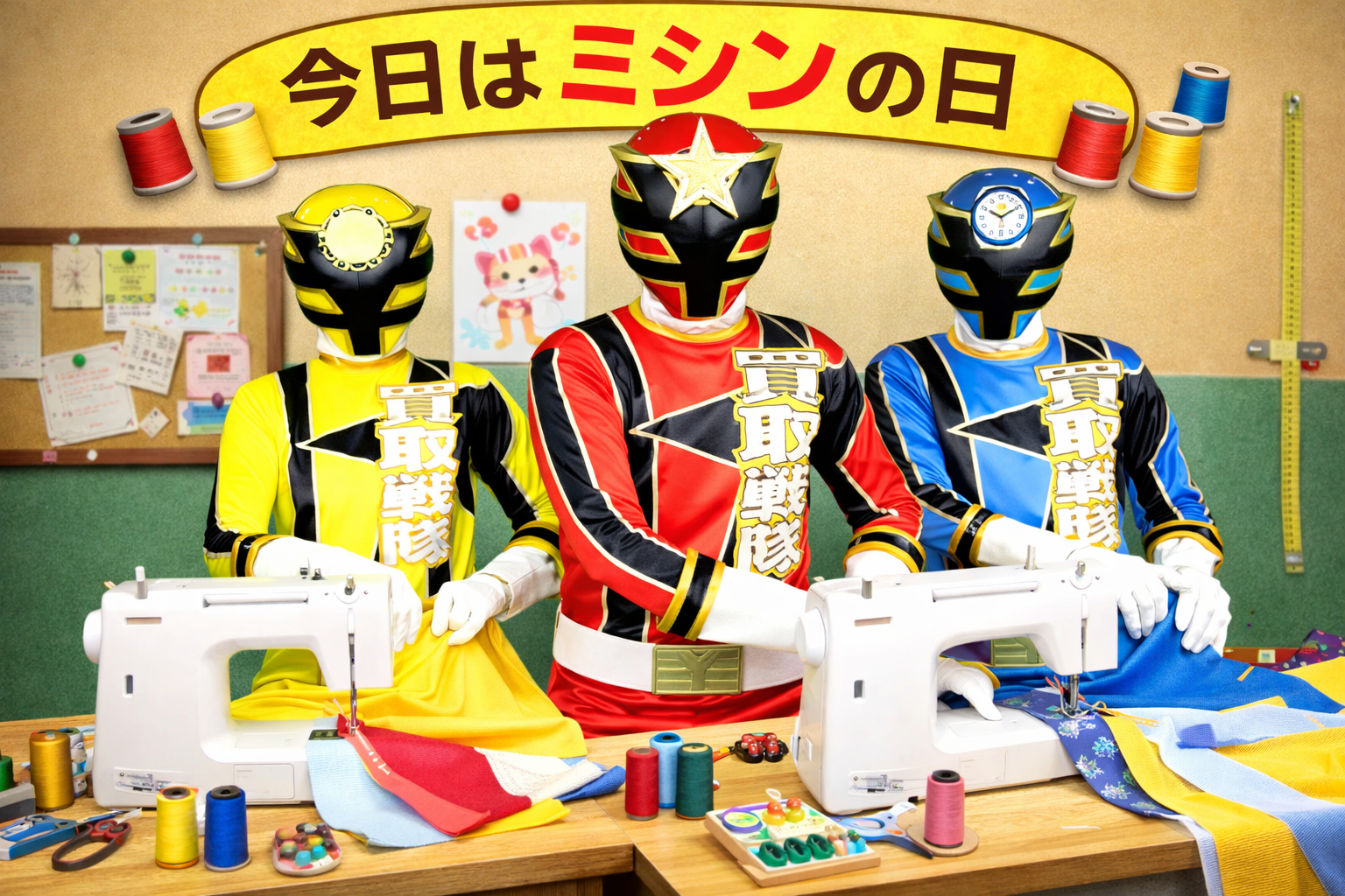 ミシンの日！！