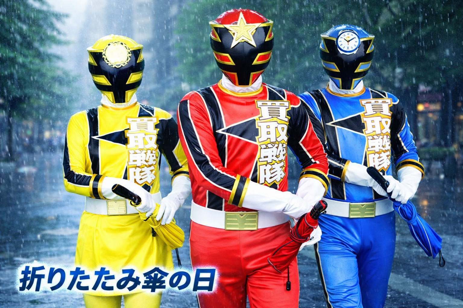 折りたたみ傘の日！！