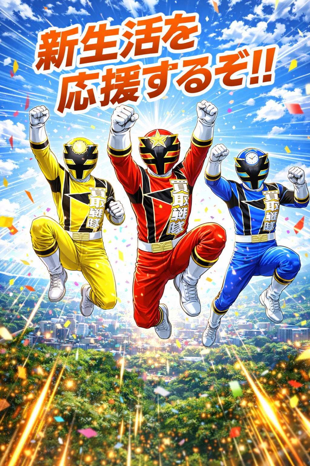 新生活のはじまりだ！！