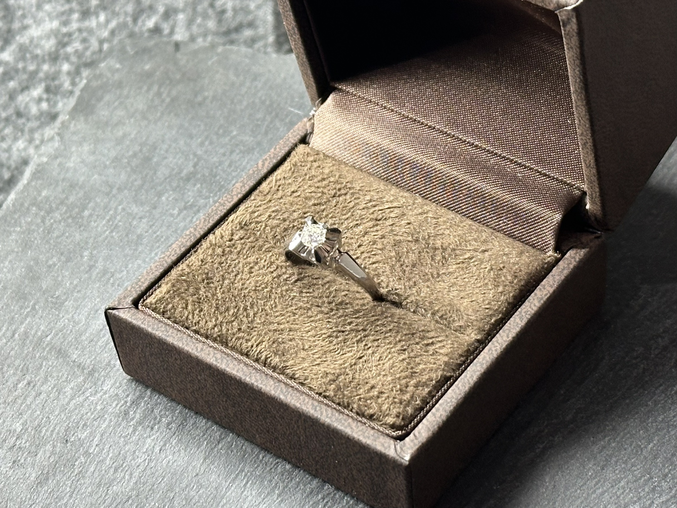 ダイヤモンドリングをお買取りさせていただきました！