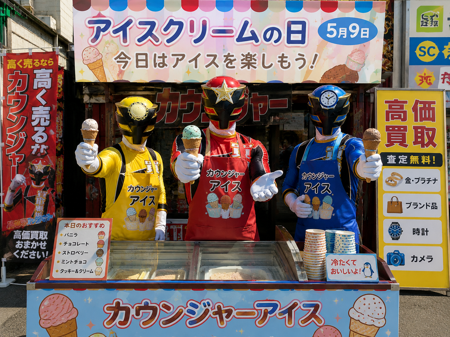 今日はアイスクリームの日！！！！