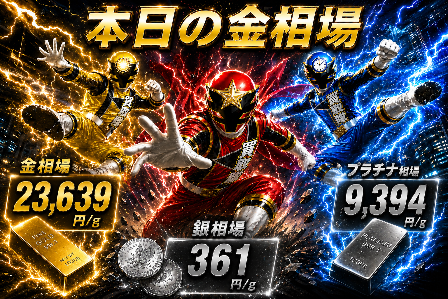 2026年6月21日 金相場