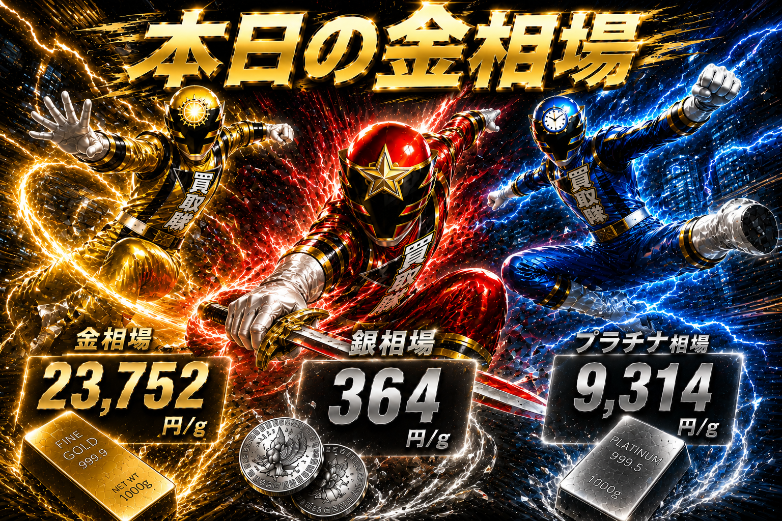 6月23日金相場