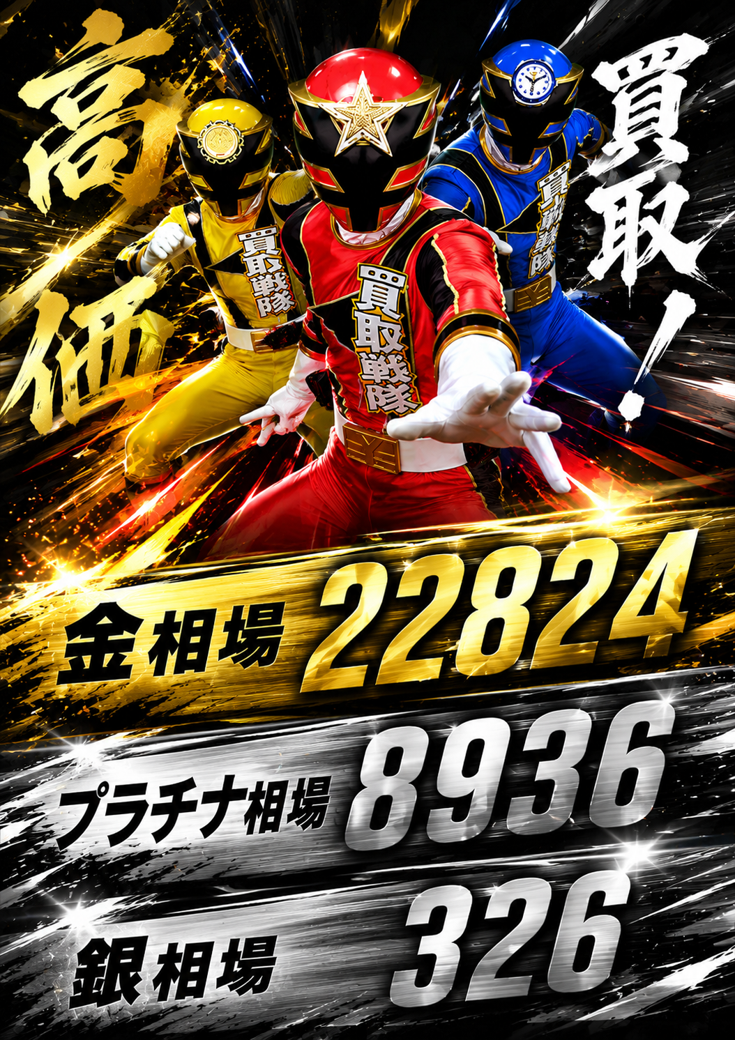 6月２６日金相場！