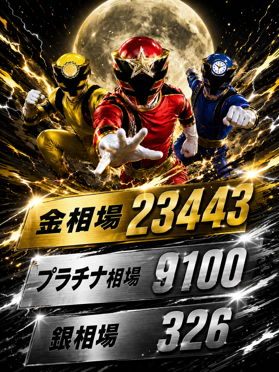 7月4日金相場！！！