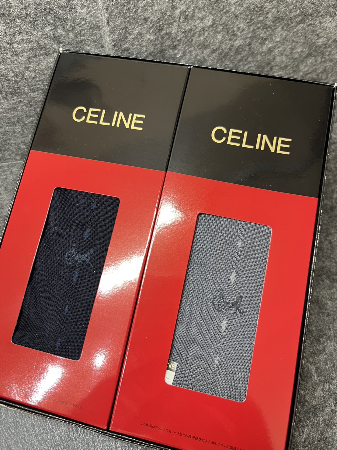 CELINE　靴下　買い取らせていただきました