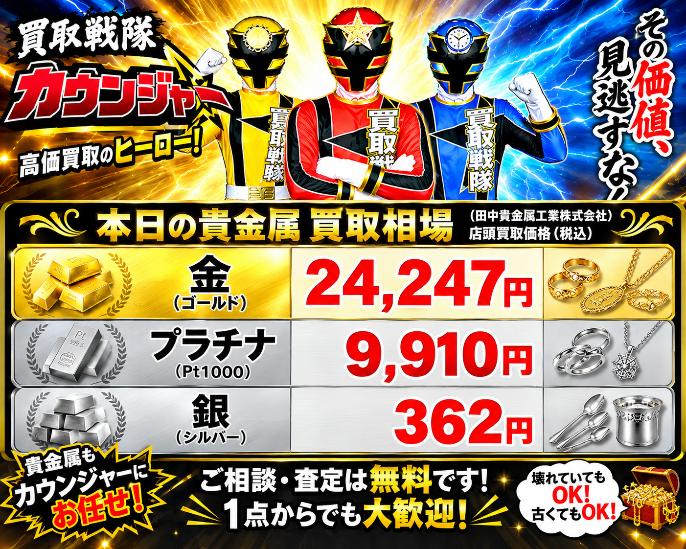 9月23日金相場