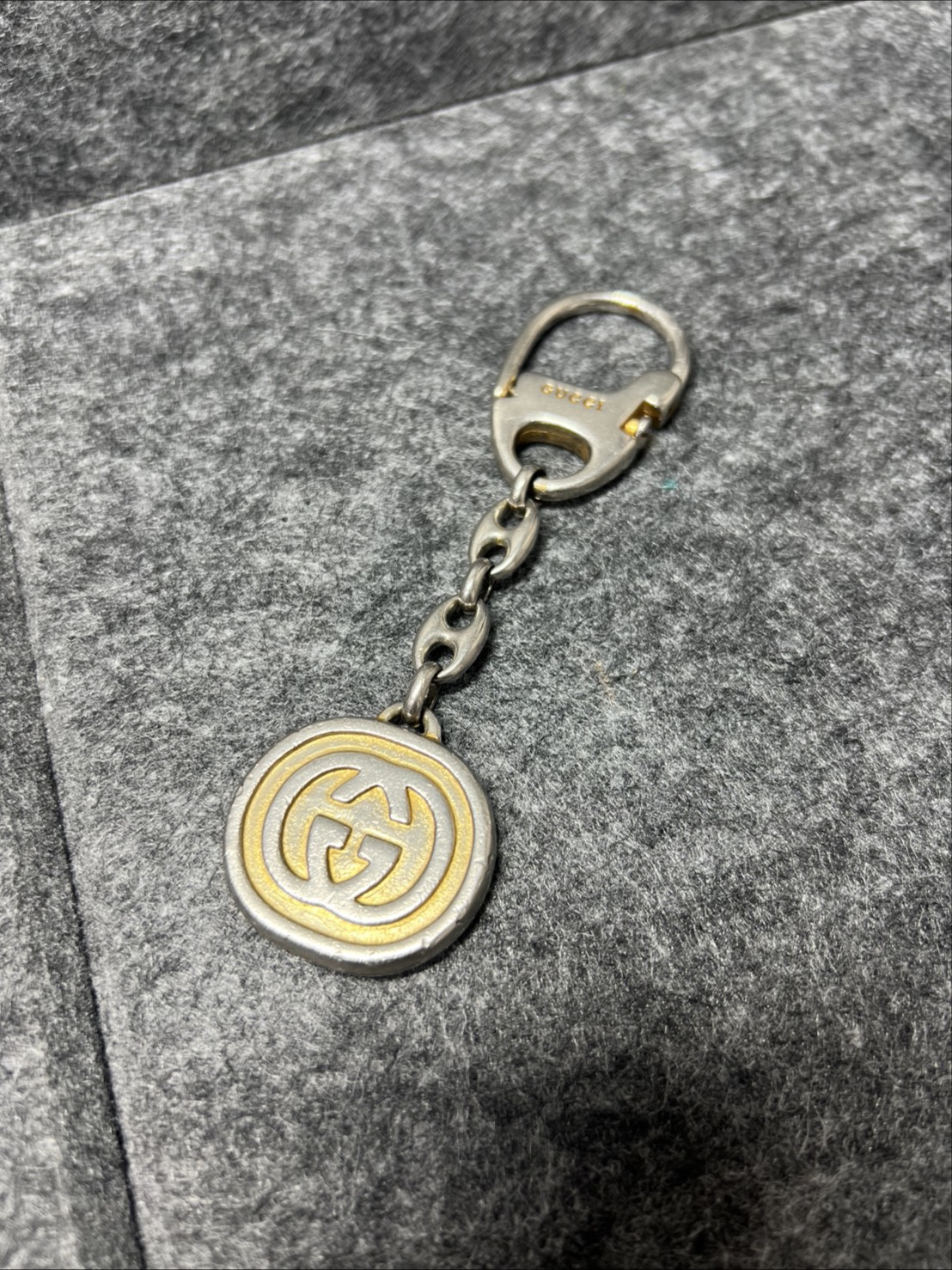 GUCCI（グッチ） ヴィンテージ GGロゴ キーホルダー買い取らせていただきました