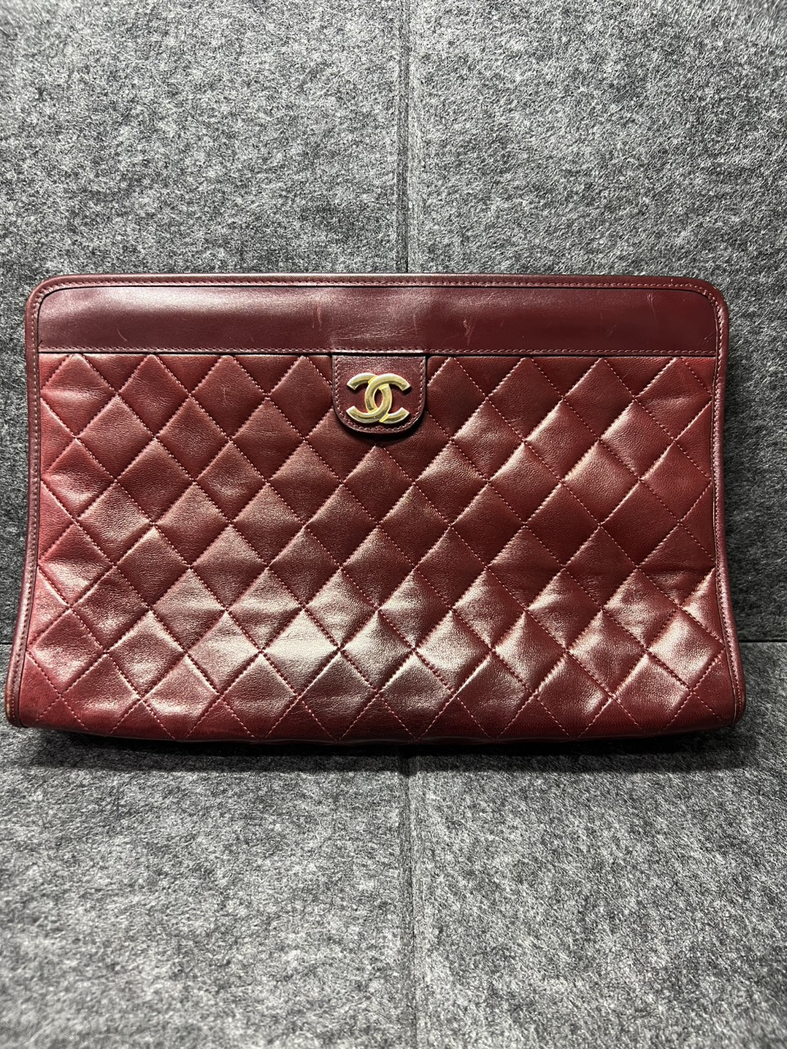 シャネル マトラッセ キルティング クラッチバッグ買い取らせていただきました